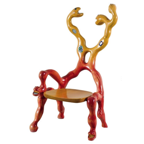 NIKI DE SAINT-PHALLE : Chaise serpents, um 1997 (DOBIASCHOFSKY AUKTIONEN AG)