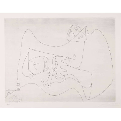 CHARLES-�DOUARD) LE CORBUSIER (EIGTL. JEANNERET : 'Naissance du Minotaure' (DOBIASCHOFSKY AUKTIONEN AG)
