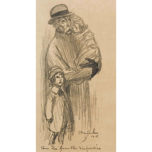 TH�OPHILE-ALEXANDRE STEINLEN : 'Pour les familles disparues' (DOBIASCHOFSKY AUKTIONEN AG)