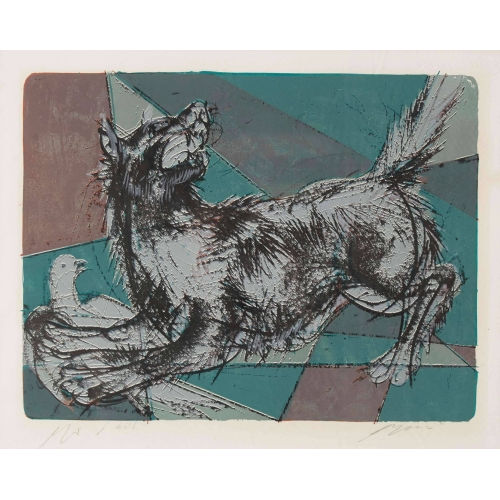 HANS ERNI : 'Hund' (DOBIASCHOFSKY AUKTIONEN AG)