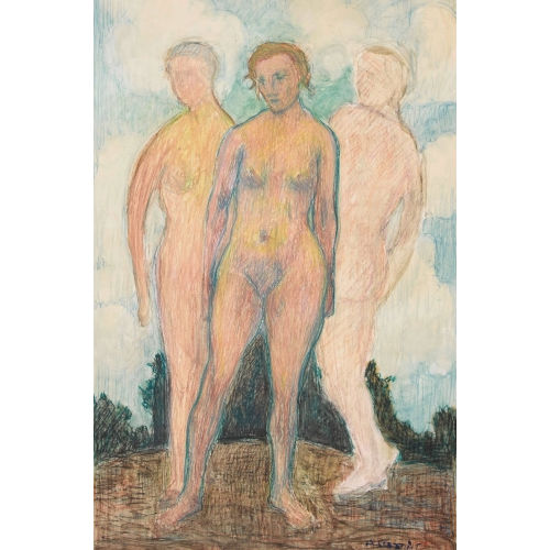 ALBERT SCHMIDT : Die drei Grazien (DOBIASCHOFSKY AUKTIONEN AG)