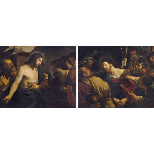 IL (BARBIERI GUERCINO : Der ungl�ubige Thomas. / Der Verrat Christi. Gegenst�cke (DOBIASCHOFSKY AUKTIONEN AG)