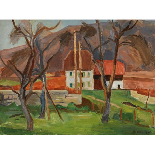 MAURICE ROBERT : Herbstlandschaft (DOBIASCHOFSKY AUKTIONEN AG)