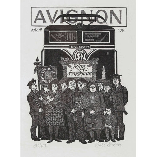 EMIL ZBINDEN : 'Avignon' (DOBIASCHOFSKY AUKTIONEN AG)