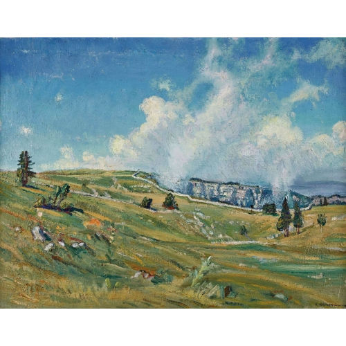 CHARLES L′EPLATTENIER : 'Creux du Van' (DOBIASCHOFSKY AUKTIONEN AG)