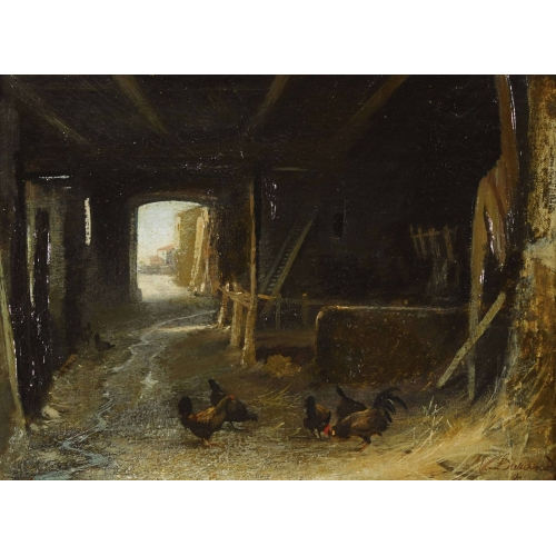MARIE DURAND : H�hnerhof (DOBIASCHOFSKY AUKTIONEN AG)