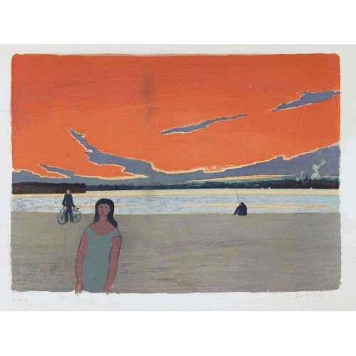 HANS POTTHOF : Am Strand (DOBIASCHOFSKY AUKTIONEN AG)