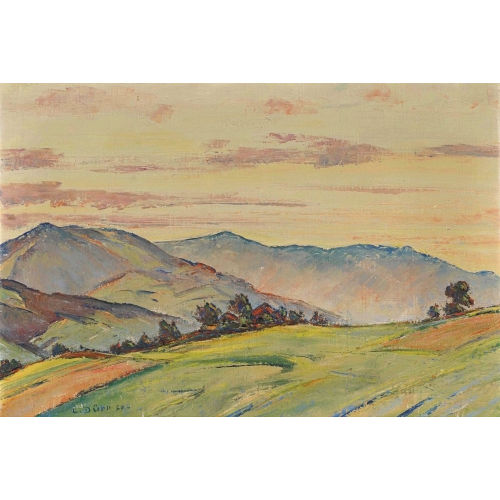 LOUIS D�RR : H�gelige Herbstlandschaft (DOBIASCHOFSKY AUKTIONEN AG)
