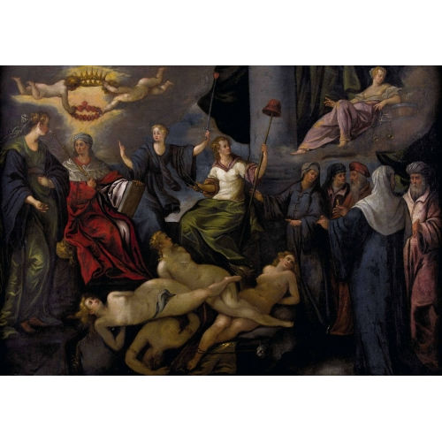 PAOLO VERONESE : Allegorie des guten Regierens (DOBIASCHOFSKY AUKTIONEN AG)