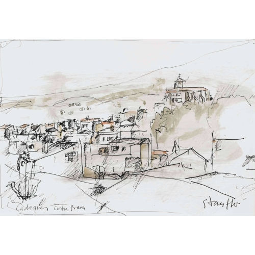 BODO STAUFFER : 'Cadaques Costa Brava' (DOBIASCHOFSKY AUKTIONEN AG)