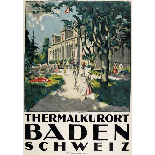 OTTO BAUMBERGER : 'Thermalkurort Baden Schweiz' (DOBIASCHOFSKY AUKTIONEN AG)