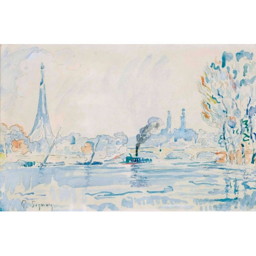 PAUL SIGNAC : 'Pont d′I�na' (DOBIASCHOFSKY AUKTIONEN AG)