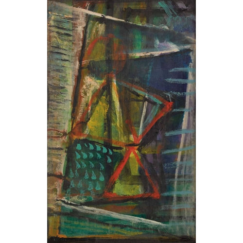 SERGE BRIGNONI : 'Figure dans le jardin' (DOBIASCHOFSKY AUKTIONEN AG)
