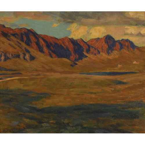 EMIL SCHILL : 'Abend auf der Frutt' (DOBIASCHOFSKY AUKTIONEN AG)