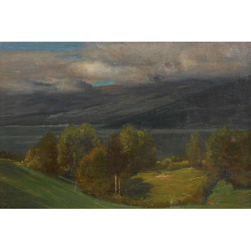 EMIL SCHILL : 'Motiv am Sarnersee' (DOBIASCHOFSKY AUKTIONEN AG)
