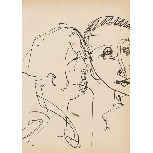 ALBERT M�LLER : Erna und Ernst Ludwig Kirchner (DOBIASCHOFSKY AUKTIONEN AG)