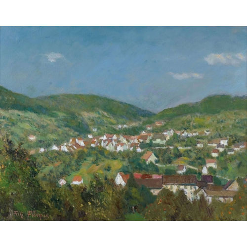 FRITZ P�MPIN : 'F�llinsdorf' (DOBIASCHOFSKY AUKTIONEN AG)