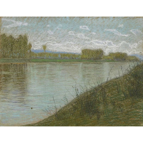 JEAN PHILIPPE �DOUARD ROBERT : Au bord de la rivi�re (DOBIASCHOFSKY AUKTIONEN AG)