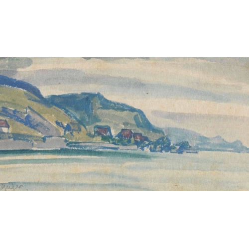 ERNST SAMUEL GEIGER : Am Bielersee (DOBIASCHOFSKY AUKTIONEN AG)
