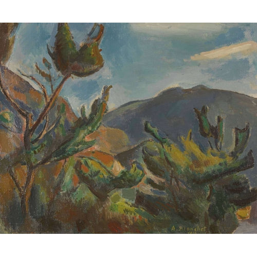 ALEXANDRE BLANCHET : Paysage (DOBIASCHOFSKY AUKTIONEN AG)