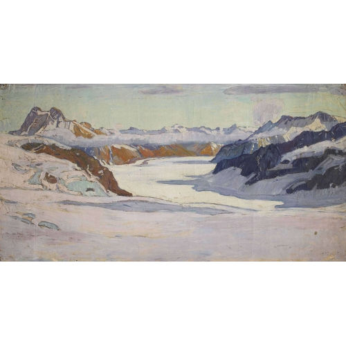 WILLY (EIGTL. WILHELM FRIEDRICH) BURGER : 'Jungfraujoch' (DOBIASCHOFSKY AUKTIONEN AG)