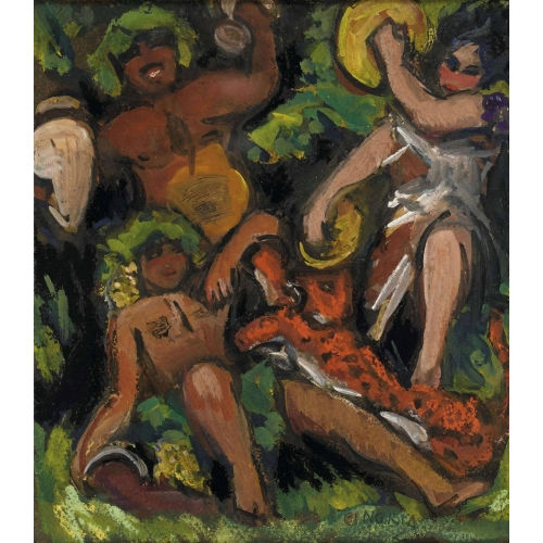 ALEXANDRE CINGRIA : Bacchus mit Gefolge (DOBIASCHOFSKY AUKTIONEN AG)