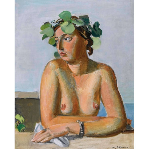 MAURICE BARRAUD : 'Bacchante' (DOBIASCHOFSKY AUKTIONEN AG)