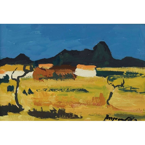 GEORGES BORGEAUD : 'Eygali�res (Provence)' (DOBIASCHOFSKY AUKTIONEN AG)