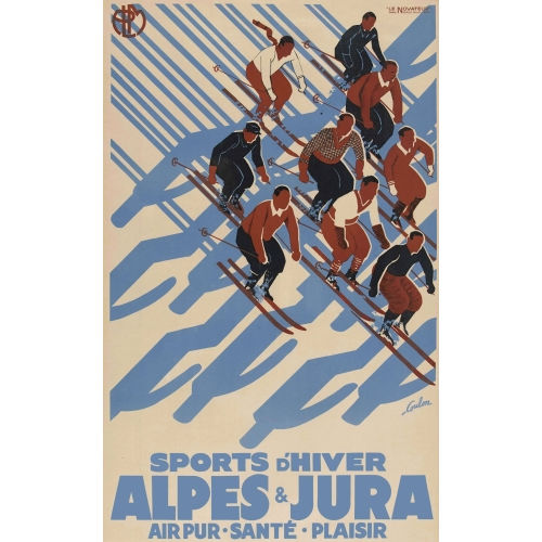 ERIC DE COULON : 'Sports d′Hiver Alpes & Jura' (DOBIASCHOFSKY AUKTIONEN AG)