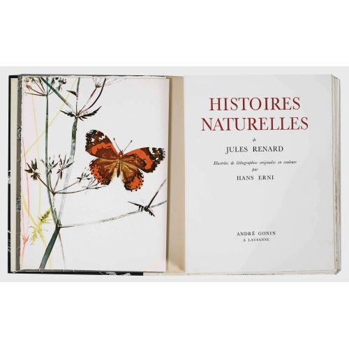 HANS ERNI : Jules Renard: 'Histoires Naturelles' (DOBIASCHOFSKY AUKTIONEN AG)