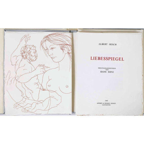 HANS ERNI : Albert Oesch: 'Liebesspiegel' (DOBIASCHOFSKY AUKTIONEN AG)