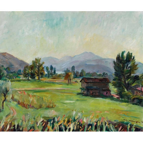 FRITZ MEIJER : 'Lamone (Lac d′Agno)' (DOBIASCHOFSKY AUKTIONEN AG)