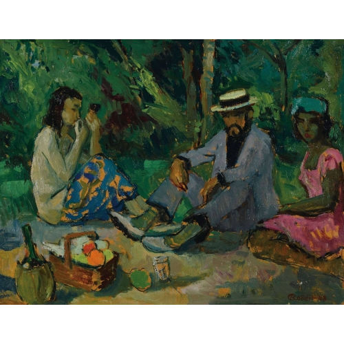 CHARLES ROBERT : Le d�jeuner sur l′herbe (DOBIASCHOFSKY AUKTIONEN AG)