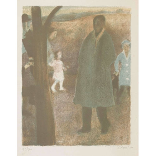 CUNO AMIET : 'Der Spaziergang' (DOBIASCHOFSKY AUKTIONEN AG)