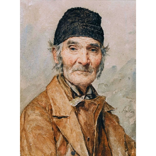 ALBERT ANKER : 'Der Gemeindeschreiber' (DOBIASCHOFSKY AUKTIONEN AG)