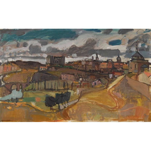 WALTER KERKER : 'Bei Toledo' (DOBIASCHOFSKY AUKTIONEN AG)