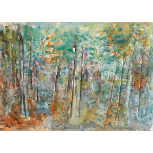SERGE BRIGNONI : Waldlandschaft (DOBIASCHOFSKY AUKTIONEN AG)