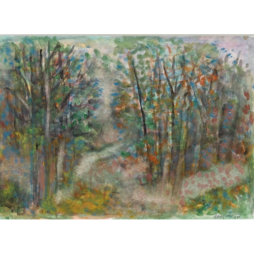 SERGE BRIGNONI : Waldlichtung (DOBIASCHOFSKY AUKTIONEN AG)