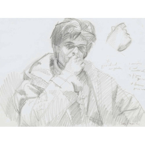 ALBERT CHAVAZ : 'Le peintre J. Lor�tan' (DOBIASCHOFSKY AUKTIONEN AG)