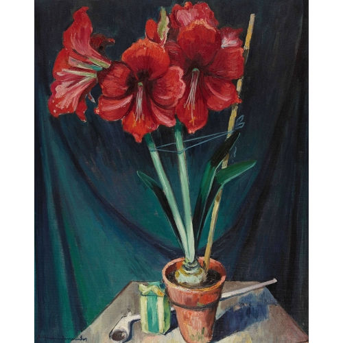 ALBERT NEUENSCHWANDER : Stillleben mit Amaryllis (DOBIASCHOFSKY AUKTIONEN AG)