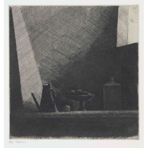 G�RARD DE PAL�ZIEUX : 'Nature morte au soupirail' (DOBIASCHOFSKY AUKTIONEN AG)