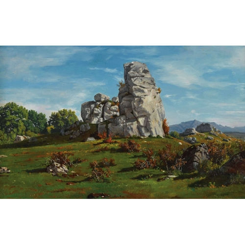 BARTH�LEMY MENN : Sonnige Felsformation (DOBIASCHOFSKY AUKTIONEN AG)