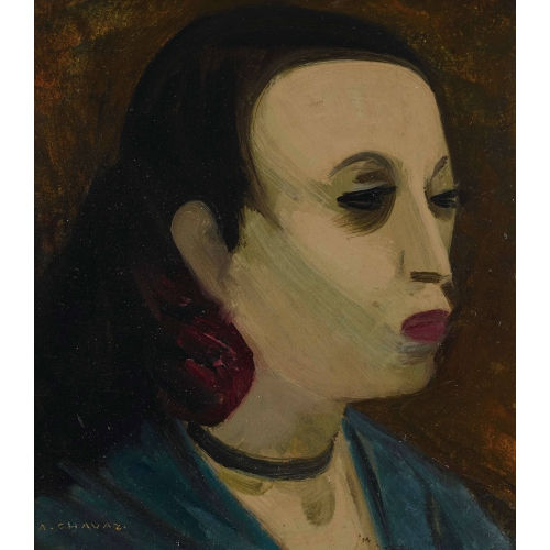 ALBERT CHAVAZ : 'L′espagnole' (DOBIASCHOFSKY AUKTIONEN AG)