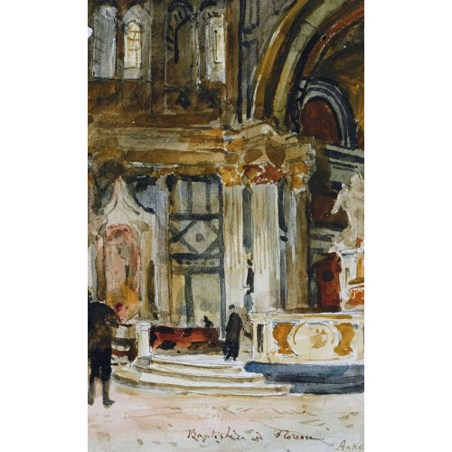 ALBERT ANKER : 'Baptist�re de Florence' (DOBIASCHOFSKY AUKTIONEN AG)
