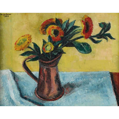 HEINRICH (GEN. HAIGGI) M�LLER : 'Ringelblumen' (DOBIASCHOFSKY AUKTIONEN AG)