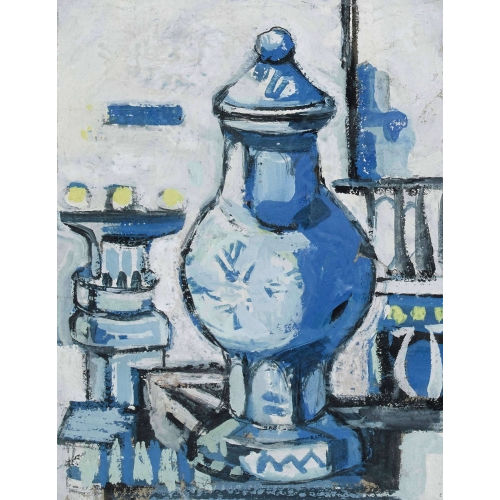 WILLY TAVERNARO : 'Deckelvase' (DOBIASCHOFSKY AUKTIONEN AG)