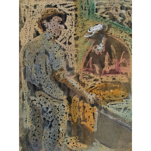 MARK TOBEY : 'Little Market' (DOBIASCHOFSKY AUKTIONEN AG)