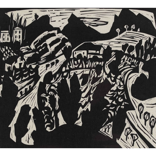 HERMANN SCHERER : 'Abendlandschaft' (DOBIASCHOFSKY AUKTIONEN AG)