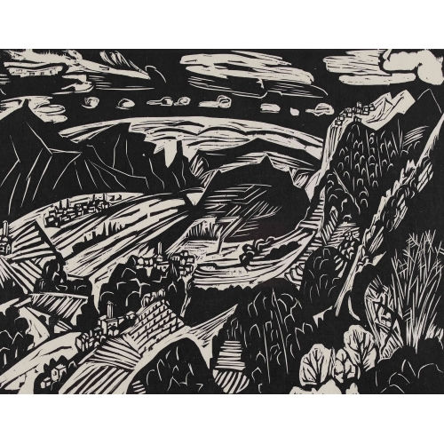 HERMANN SCHERER : 'Tessinerlandschaft' (DOBIASCHOFSKY AUKTIONEN AG)