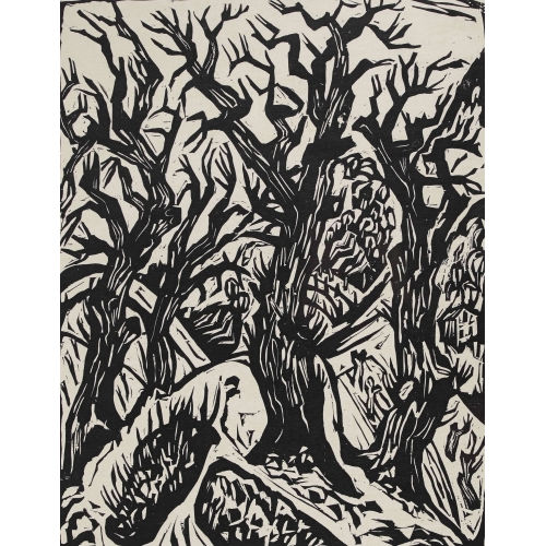 HERMANN SCHERER : 'Kastanienbaum' (DOBIASCHOFSKY AUKTIONEN AG)